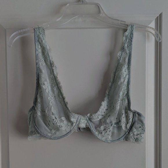 Rue 21 Lace Bra, 38C, Light Teal - Picture 1 of 4